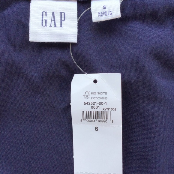 Gap Blue Floral Ruffle Hem Wrap Midi Skirt Size Small NEW - Picture 6 of 7